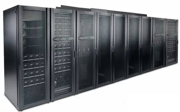 19 Inch Black Steel Server Rack - Professional Network Cabinet