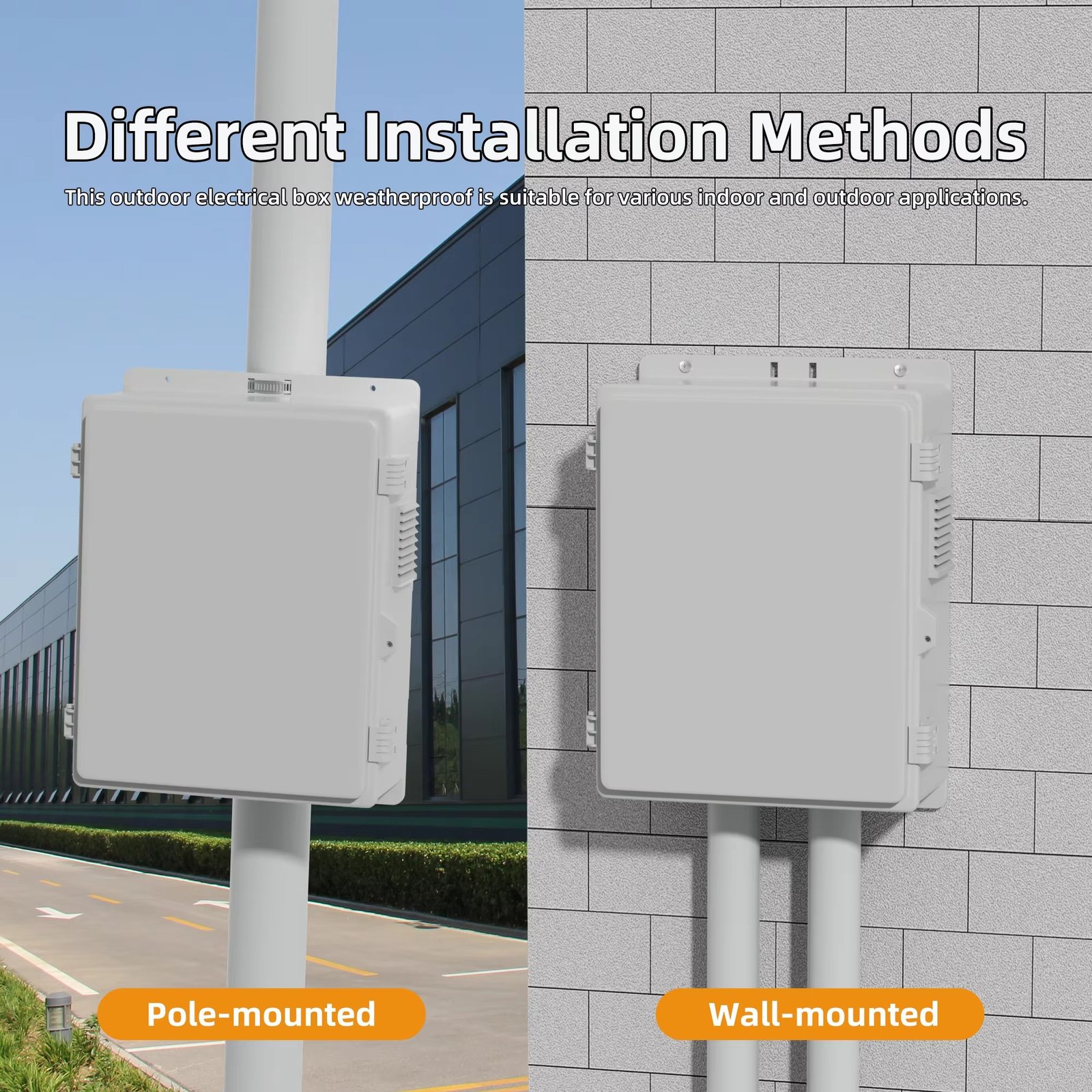 Ventilated Waterproof Plastic Junction Box